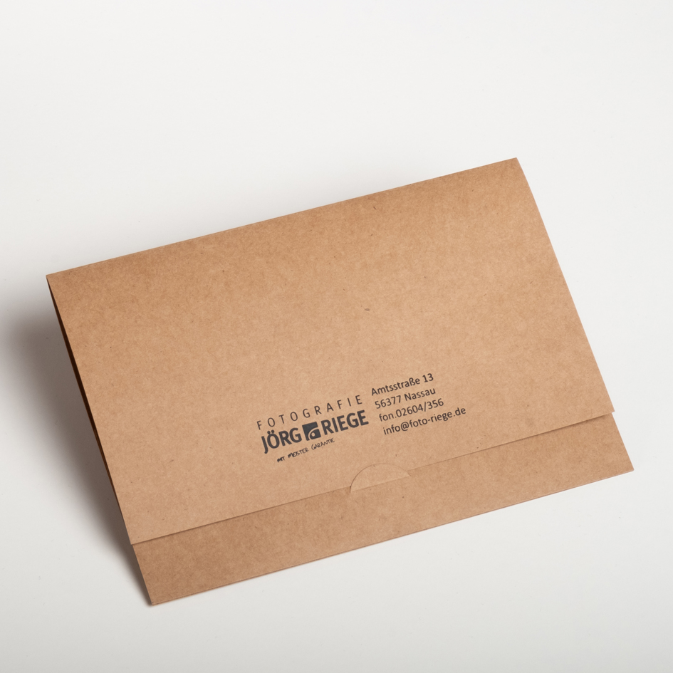 Portraitmappe für Bilder bis 10x15 Folienprägung