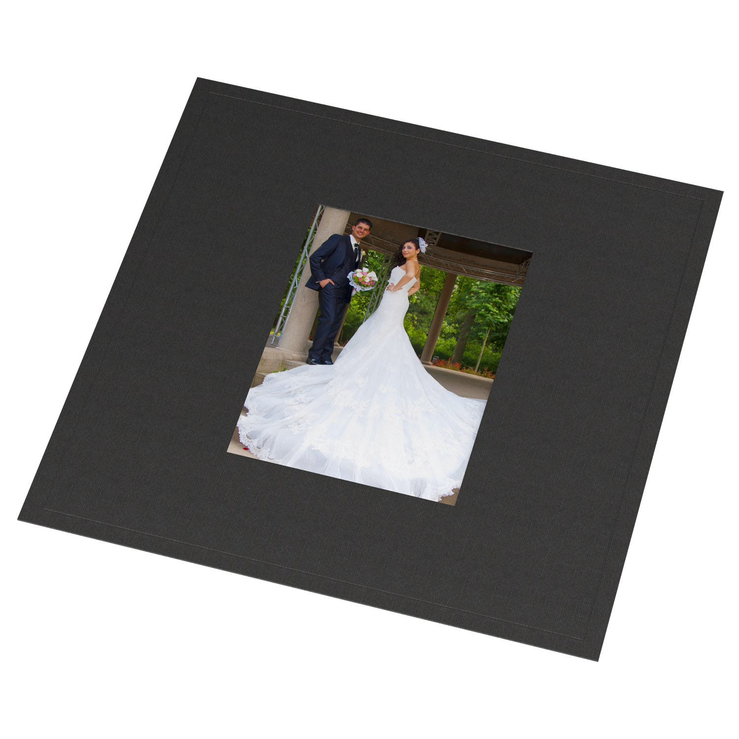 Albenmaske groß - Blindprägung für 13 x 18 cm Bilder