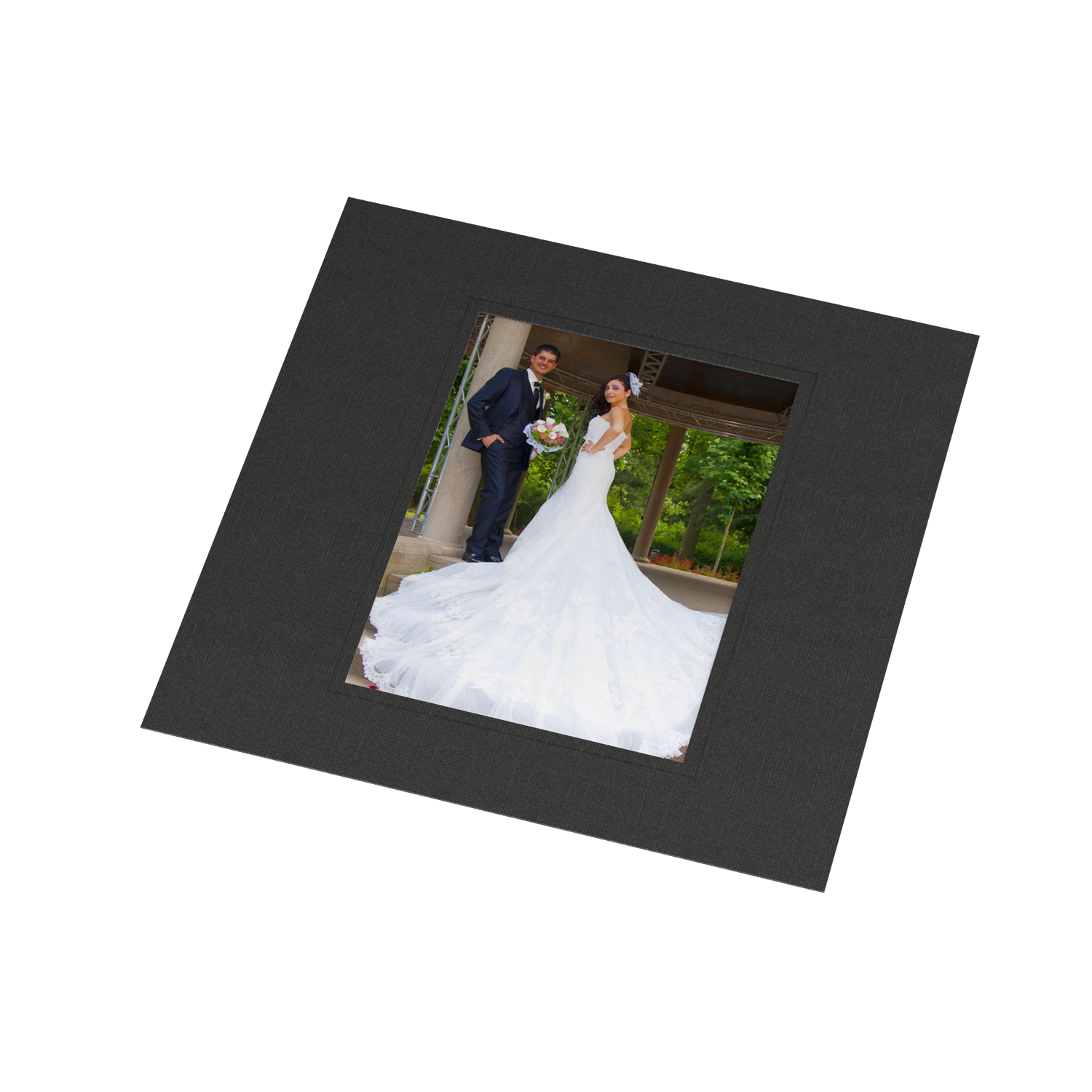 Albenmaske klein - Blindprägung für 13 x 18 cm Bilder